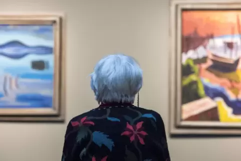 Tut sich was? Die Betrachtung von Kunstwerken kann Demenzkranke aktivieren. Tut sich was? Die Betrachtung von Kunstwerken kann Demenzkranke aktivieren.