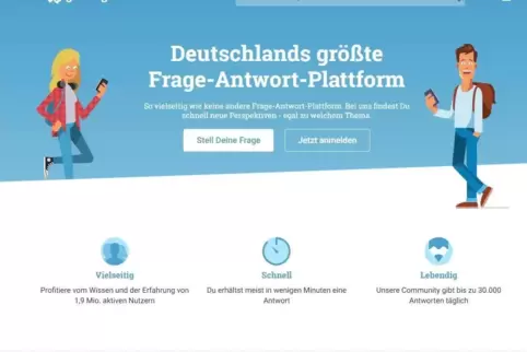 Täglich werden laut Betreiber 70.000 neue Inhalte auf der Plattform gutefrage.net veröffentlicht. Täglich werden laut Betreiber 70.000 neue Inhalte auf der Plattform gutefrage.net veröffentlicht.