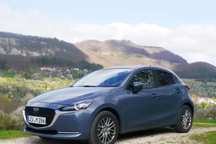 Alles Marke Eigenbau: der Mazda 2 als e-Skyactiv G90 Sport.