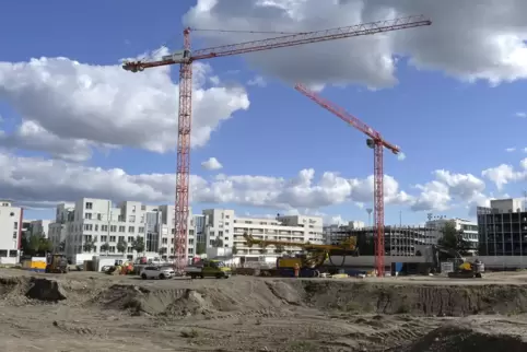 Zwischen Rheinallee und Roonstraße entsteht das neue Ludwigs-Quartier.