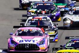 Auf dem Sachsenring will Marvin Dienst im weiß-rosanen ZVO-Mercedes wieder angreifen. 