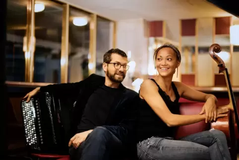 Arbeiten seit einigen Jahren an ihrem gemeinsamen Duoprojekt: Christian Bakanic und Marie Spaemann. 