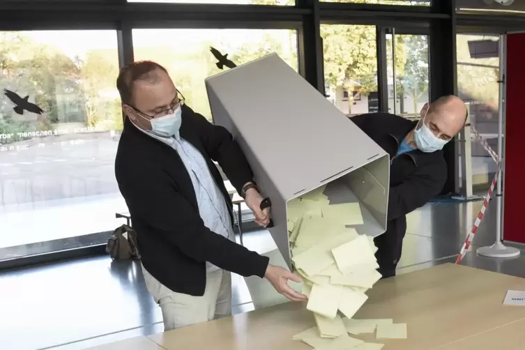 Parallel zur Bürgermeisterwahl fand in Bobenheim-Roxheim im vergangenen Jahr ein Bürgerentscheid statt. 