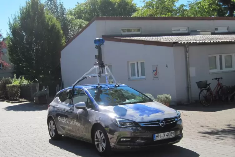 Das Erkundungsfahrzeug von Google wurde in Herxheim gesichtet. 