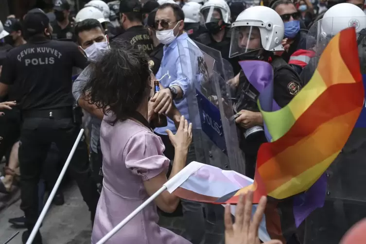 Bei vielen Bürgerrechtlern hat die türkische Polizei keinen guten Ruf.