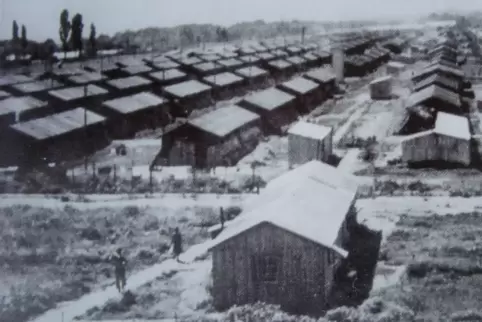 Baracke an Baracke: Gurs war eines der größten Lager in Frankreich. 