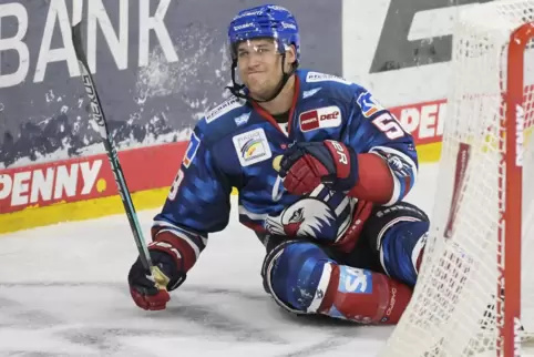 Tyler Gaudet verletzte sich gegen Bietigheim. 