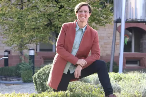 Kathrin Flory strebt den Chefsessel im Bad Bergzaberner Schloss an.