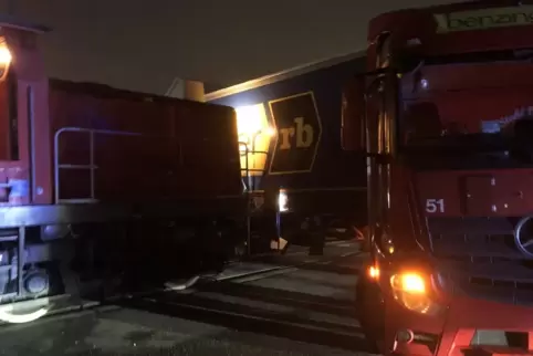 Die Unfallstelle am frühen Morgen. 