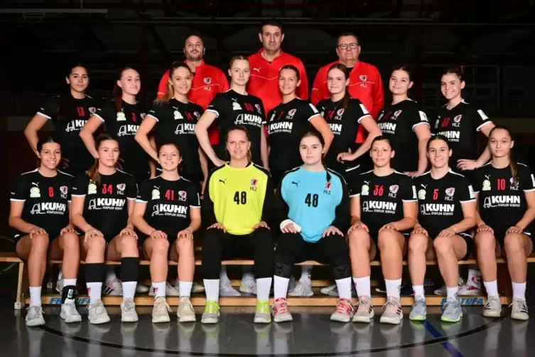 Das Bundesliga-Team der weiblichen A-Jugend des HLZ Ketsch/Friesenheim.