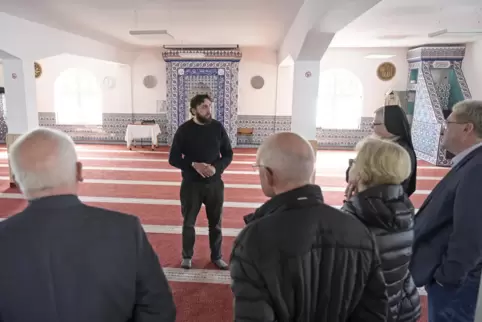 Führung beim Tag der offenen Moschee 2019.