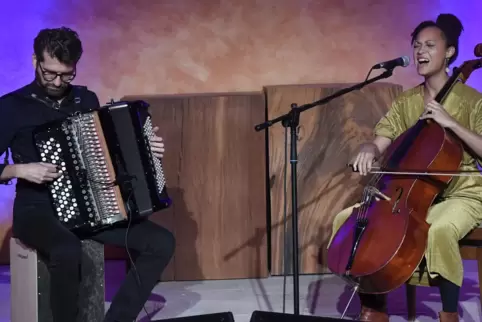 Marie Spaemann mit Duo-Partner Christian Bakanic.