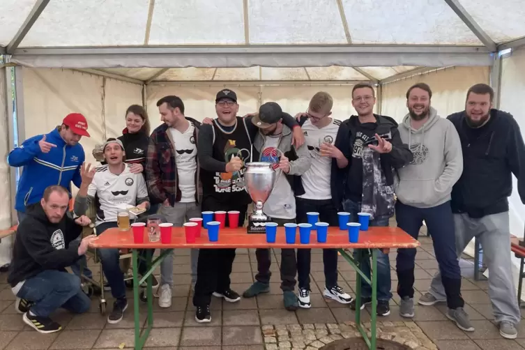 Siegerehrung: &bdquo;Tune Squad&ldquo; hat gewonnen.