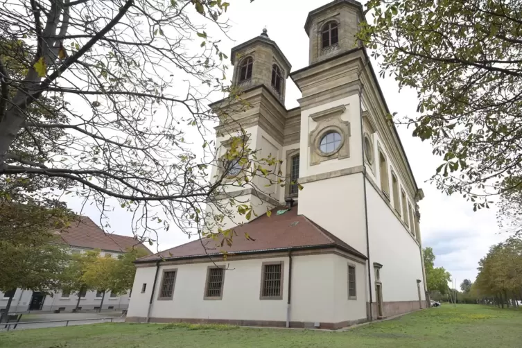 Wurde 1775 erbaut: die Wallfahrtskirche Mariä Himmelfahrt in Oggersheim. 