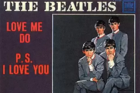 Das Cover der ersten Single der Beatles. 