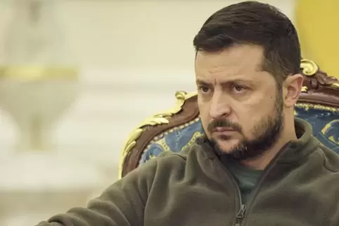 Wolodymyr Selenskyj, Präsident der Ukraine.