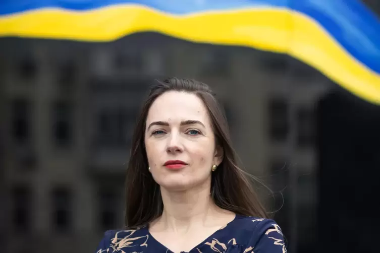  Oleksandra Matviichuk vom Zentrum f&uuml;r b&uuml;rgerliche Freiheiten. 