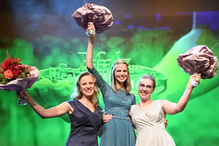 Das neue Team Pfalz: (von links) Sandra Eder, Lea Baßler und Lea Lechner.