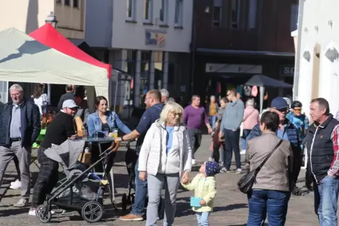 Lauterecken als sonntägliche Einkaufsstadt.