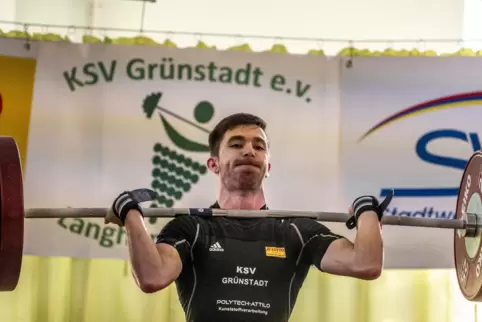 Schaffte mal wieder die 100-Kilogramm-Marke: Giuliano Attilo. 