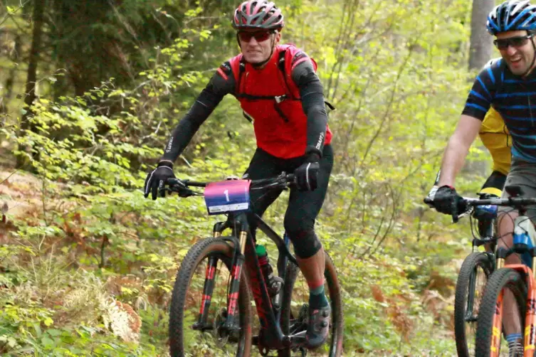 Der ehemalige Heltersberger Radprofi Udo B&ouml;lts ist mit der Startnummer eins dabei. 