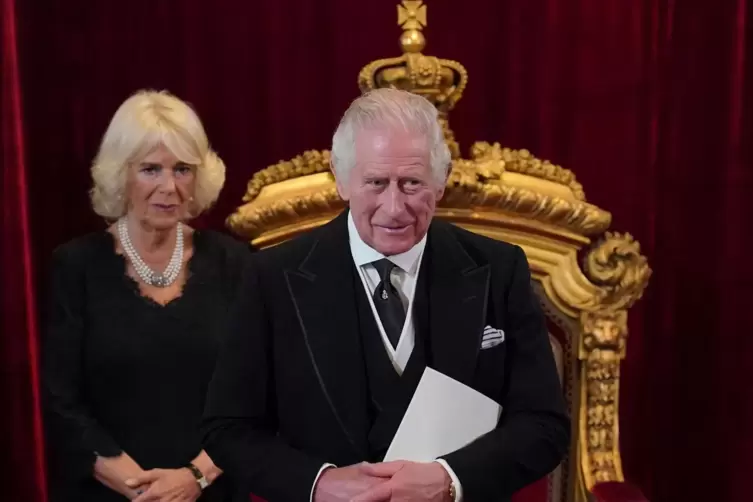 König Charles III. und seine Gemahlin, Königin Camilla.