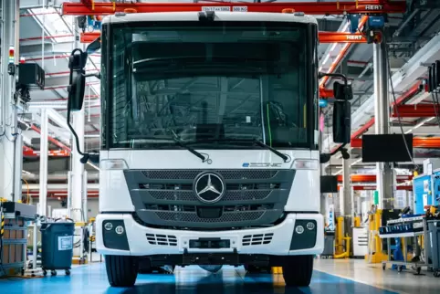Seit Juli 2022 wird im Werk Wörth der eEconic produziert. 