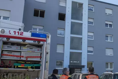 Das Gebäude wurde evakuiert. 