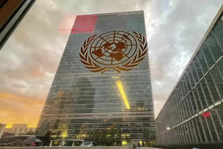 Das UN-Gebäude.