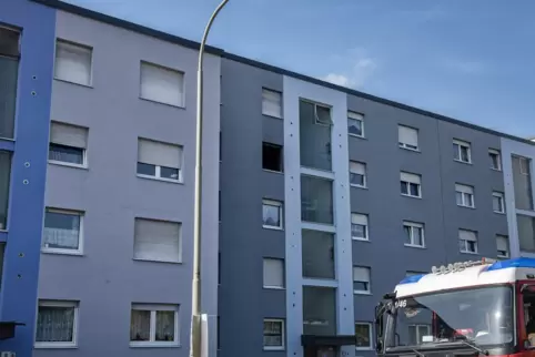 Das Feuer im vierten Stock wurde vermutlich durch den Bewohner gelegt. 