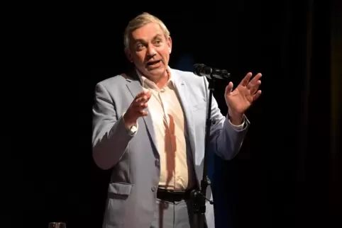 Bei der Lesung in Speyer: Wladimir Kaminer. 