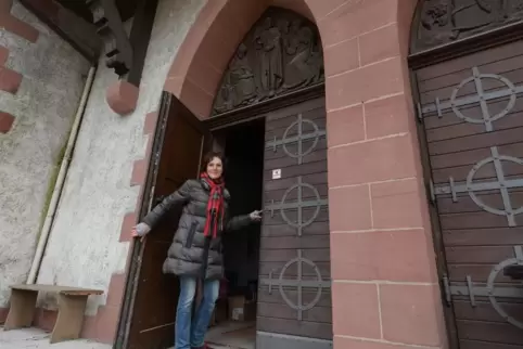 Will ihre Kirche öffnen: Doris Grethen. 