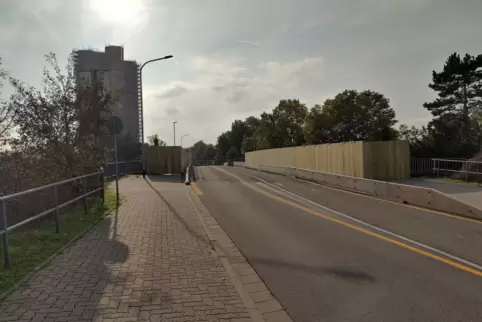 Auf der Flomersheimer Brücke wird es noch eine Weile ziemlich eng zugehen. Auf der Flomersheimer Brücke wird es noch eine Weile ziemlich eng zugehen.