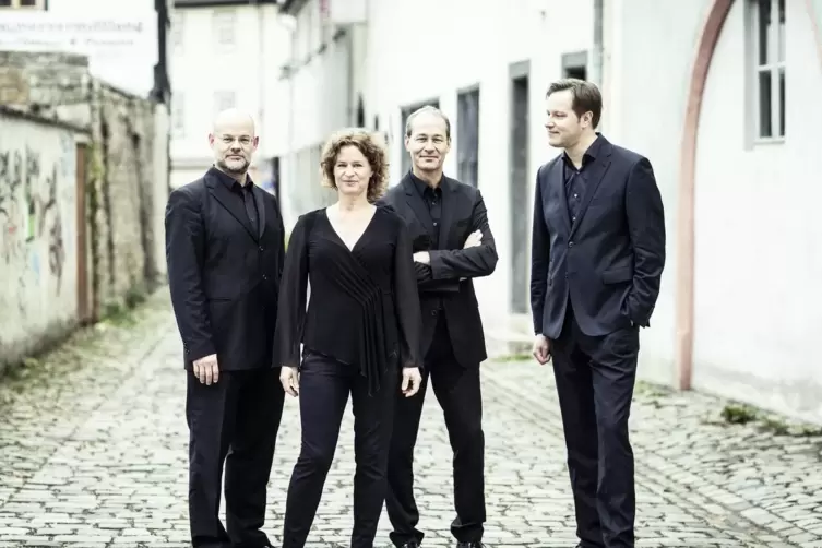 Das Mandelring Quartett aus Neustadt.