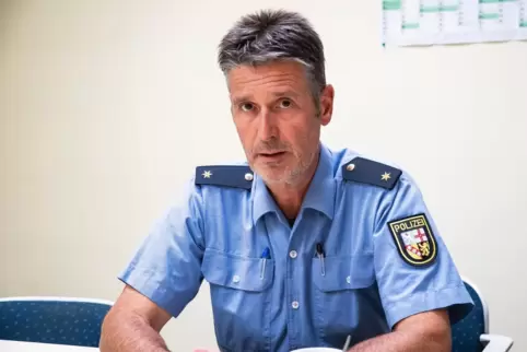 Reiner Hartz trägt als neuer Leiter der Homburger Polizeiinspektion die Verantwortung für den gesamten Saarpfalz-Kreis. Bei sein