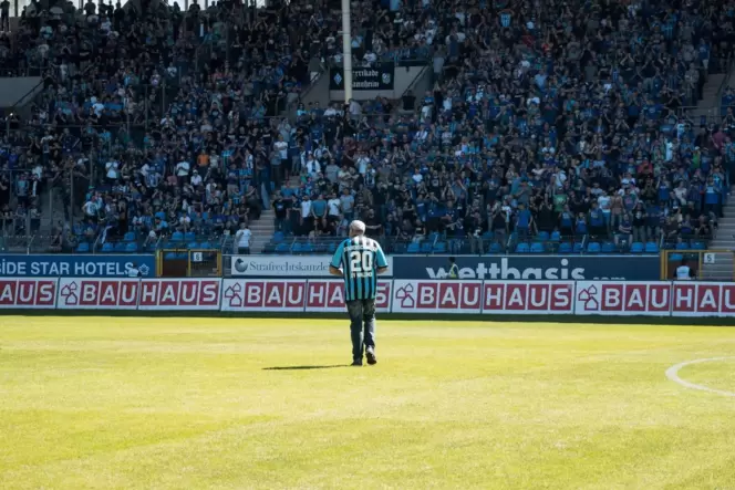 Christen war 29 Jahre lang Stadionsprecher bei Waldhof Mannheim.