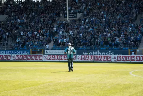 Christen war 29 Jahre lang Stadionsprecher bei Waldhof Mannheim. 
