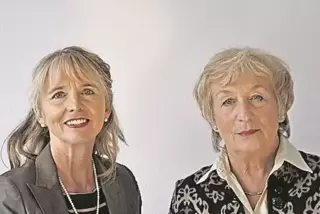 Gabriele Engel und Ursula Klotmann (rechts). 