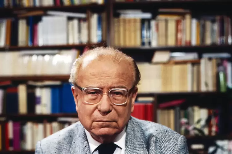 Wolfgang Koeppen (1906-1996) 1986, B&uuml;chnerpreistr&auml;ger 1962.