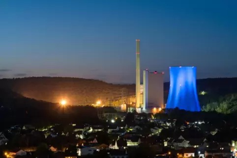 Das Steag-Kraftwerk in Bexbach. Um Erdgas zu sparen, wird es am 28. Oktober an den Markt zurückkehren. 