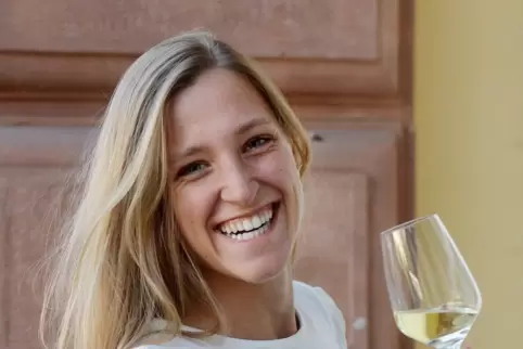 Ein Gesicht der Pfalz: die Bio-Winzerin Dorothea John aus Neustadt- Königsbach. 