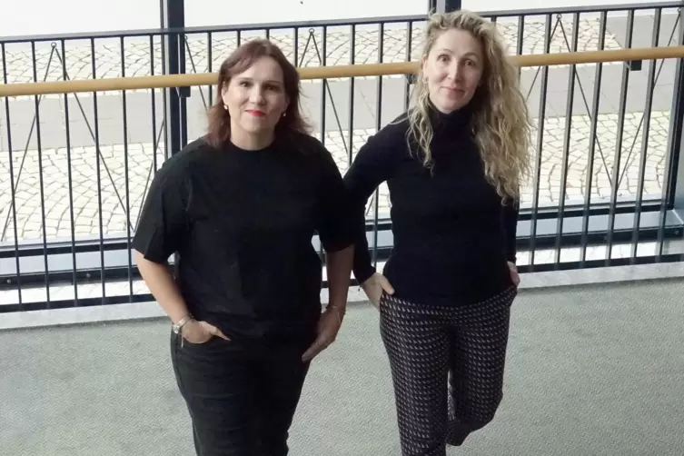 Die neuen eiden Direktorinnen Sparte Tanz: Elena Iglesia Galán (links) und Luisa Sancho Escanero..
