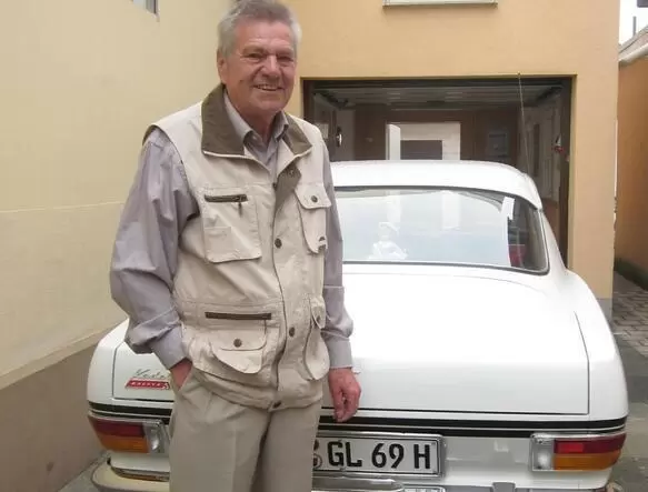9. Günter Lofink und sein Kadett B Rallye Coupé von 1969.