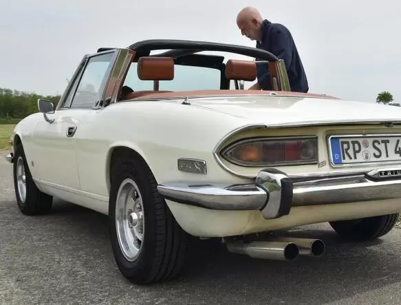 15. Triumph Stag MKI (1972) von Dieter Marschall.