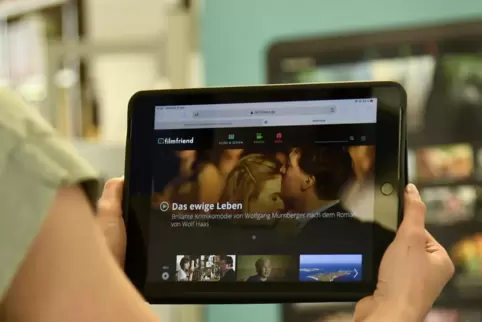 Auf vielen Geräten nutzbar: die Plattform „filmfriend“. Auf vielen Geräten nutzbar: die Plattform „filmfriend“.