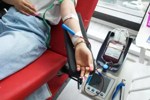 In Herschberg kann am Freitag wieder Blut gespendet werden. 