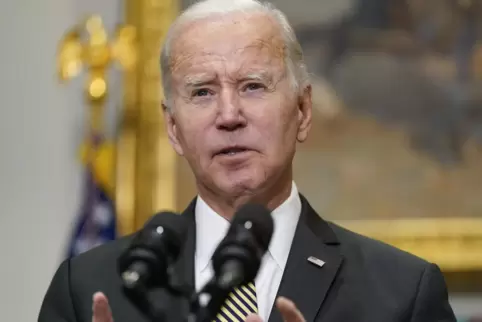 Linke Demokraten fuhren US-Präsident Joe Biden in der Ukraine-Politik in die Parade.