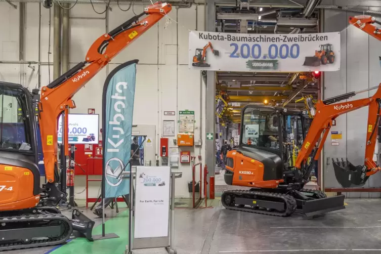 Jubiläum bei Kubota