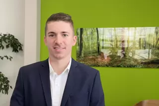 VG-Klimaschutzmanager Felix Staudt. 