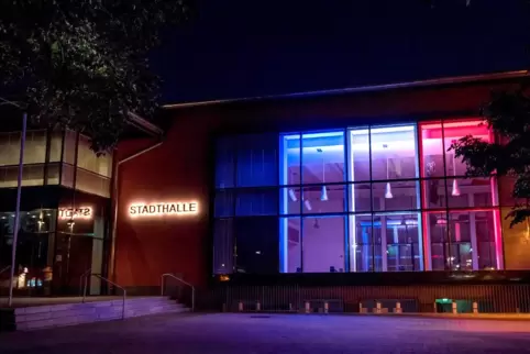 Die Stadthalle in Kandel.